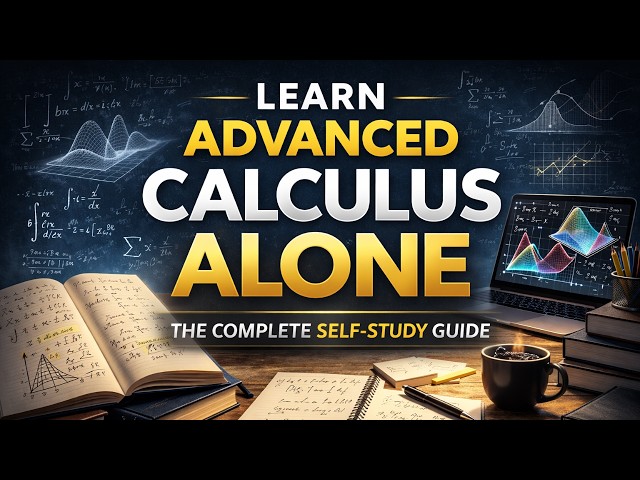 The Fastest Way To Self-Study Advanced Calculus (Real Analysis)