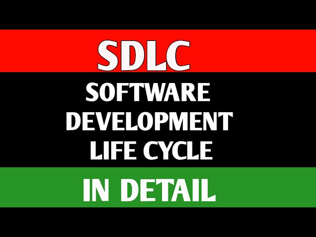 What is SDLC in detail | Software development life cycle Models in Detail