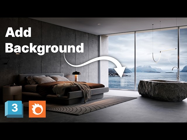 How to Match Backgrounds Perfectly in Interior Renders