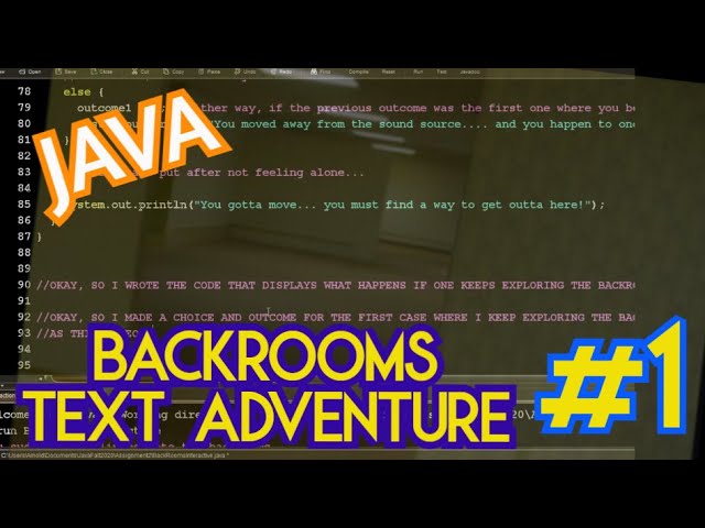 ASMR CODING | Java coding a small backrooms interactive game  Keyboard sounds (part 1)