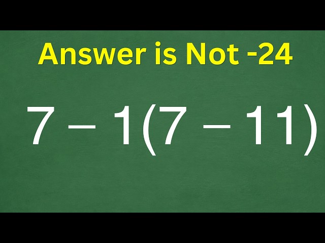 Less Than 5% of People Solve This Correctly!