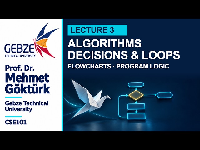 CSE101 Week 3 — Algorithms, Decisions and Loops