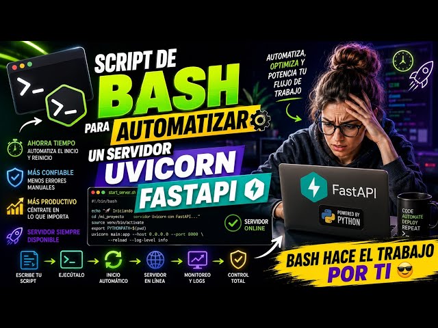 This Bash Script Builds Your FastAPI Server in Seconds ⚡