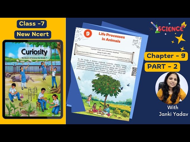 Class 7 Science Curiosity | Chapter 9 Life Processes in Animals | LAST Part-2 | CBSE KVS  KaliyaanTV