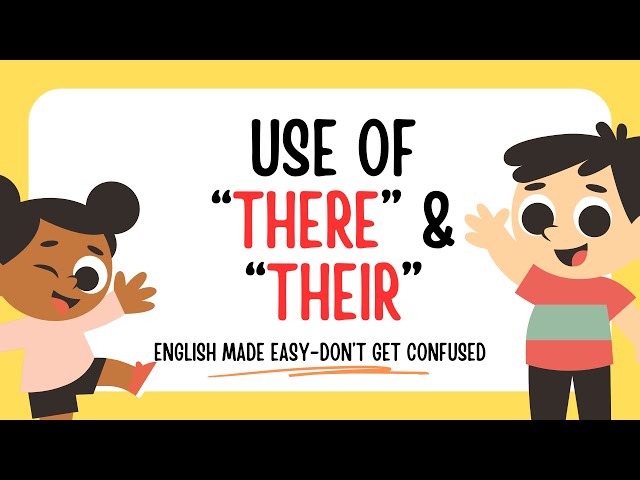 THERE vs THEIR | Learn the Difference Between THERE and THEIR | Use of THERE and THEIR |