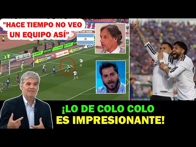 "SON UNOS AVIONES" PRENSA ARGENTINA Y CHILENA ALUCINAN CON COLO COLO TRAS GANAR EL CLÁSICO ANTE LA U