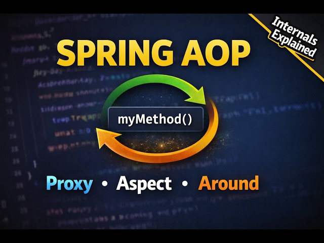 Spring AOP Explained with Code | Aspect, Proxy & @EnableAspectJAutoProxy