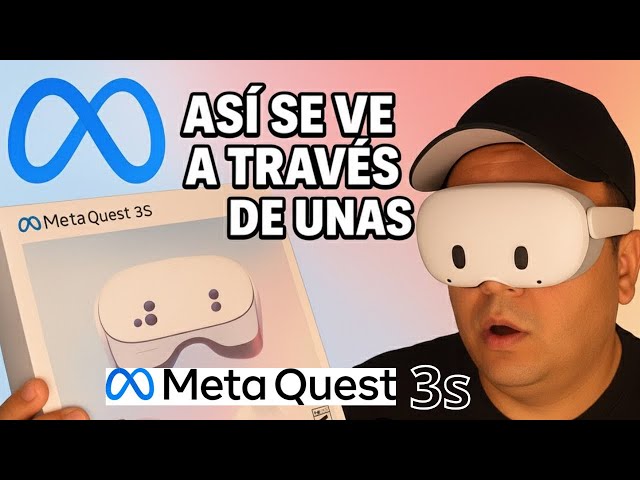 META QUEST 3S en acción Así se usan y se ven 