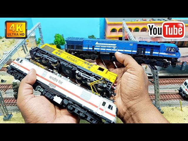 Indian Railways HO Scale Model Train | Indian Miniature Train Model | Model Train | train video