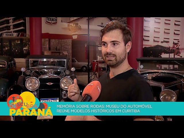 Memories on Wheels: Automobile Museum brings together historic models in Curitiba.