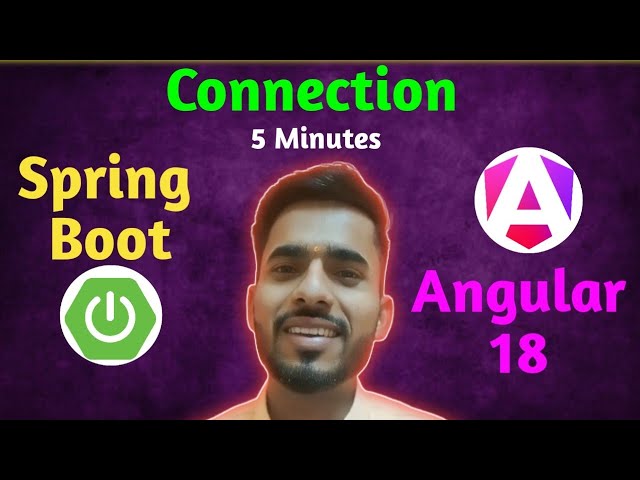 Angular 18 Connect To Spring Boot | Rest API | aadiandjava