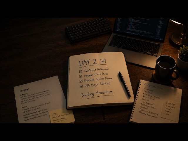 Day 2: I'm Starting to Think Like a Software Engineer | JavaScript, Angular & DSA