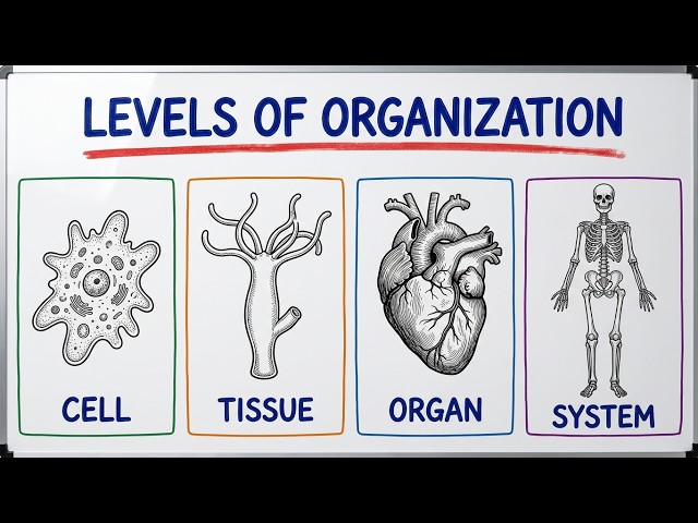 Levels of Organization of life | biology |  Tutorial | A-Z SCIENCE