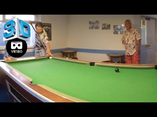 VR180 Insta360 Evo 5.7k Men vs Women pool GRAND FINALE.
