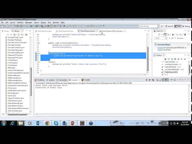 Core Java Topic-17: Static Keyword in Java