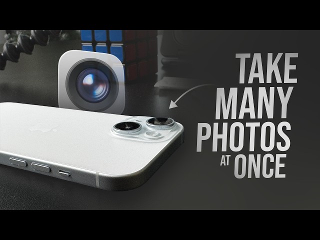 How to Take Many Photos at Once on iPhone (tutorial)