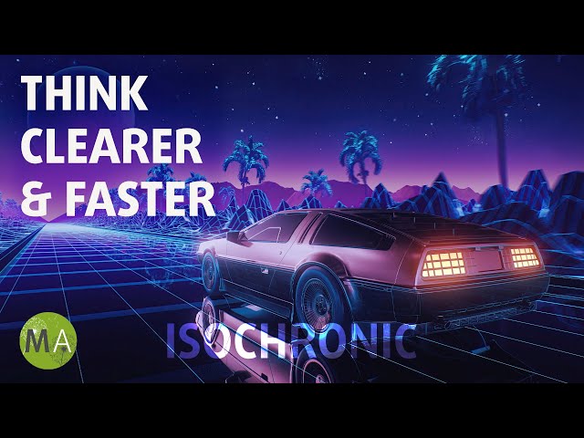 Peak Mental Performance | Synthwave Mix | Think Clearer & Faster
