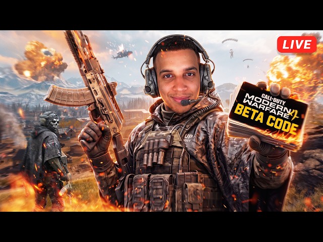 🔴 LIVE - MW4 WARZONE BETA SOON ☢️ CLICK FOR MW4 BETA CODES