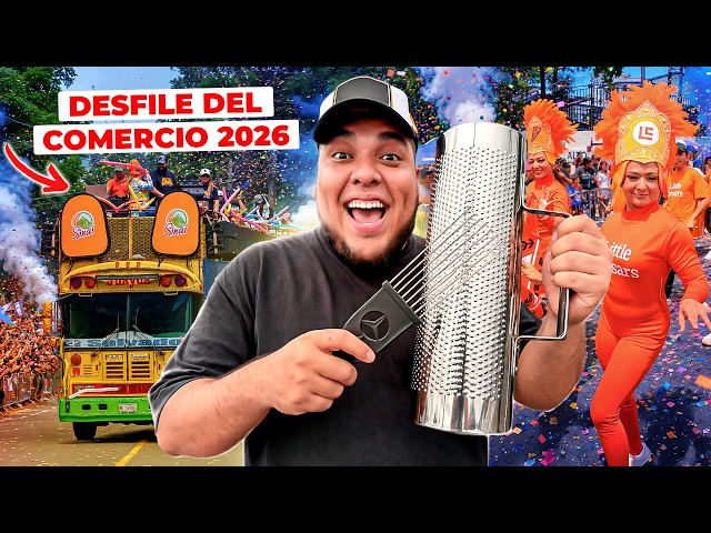 🥳¡LO MÁS DIVERTIDO del DESFILE del COMERCIO 2026! *la pasamos bien* 😎