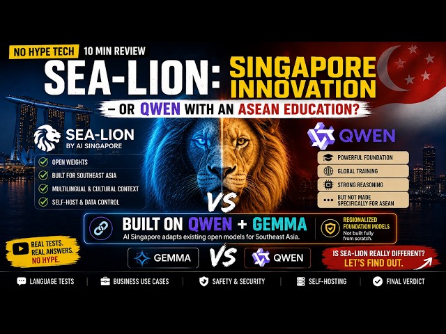 Singapore Has Its Own AI Model? SEA-LION LLM Explained