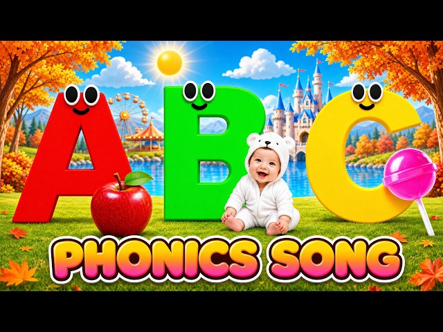 ABC Song A to Z | Learn Letters & Phonics for Kids and Toddlers | Nursery Rhymes