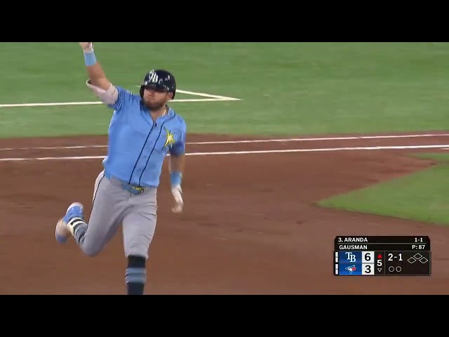 Jonathan Aranda's 8th home run of the 2026 season