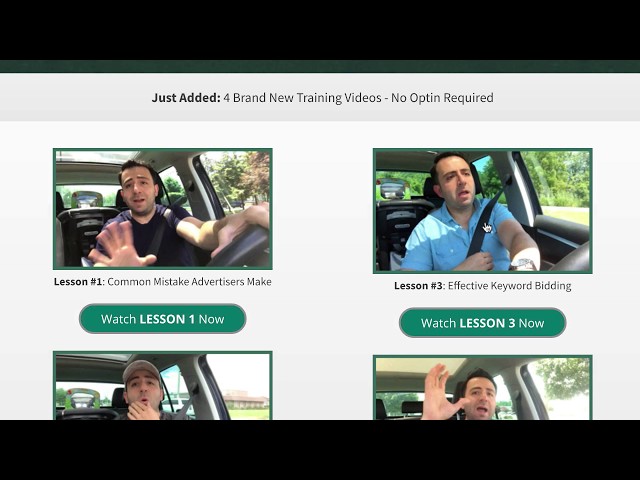 Free PPC Training - No Optin Required
