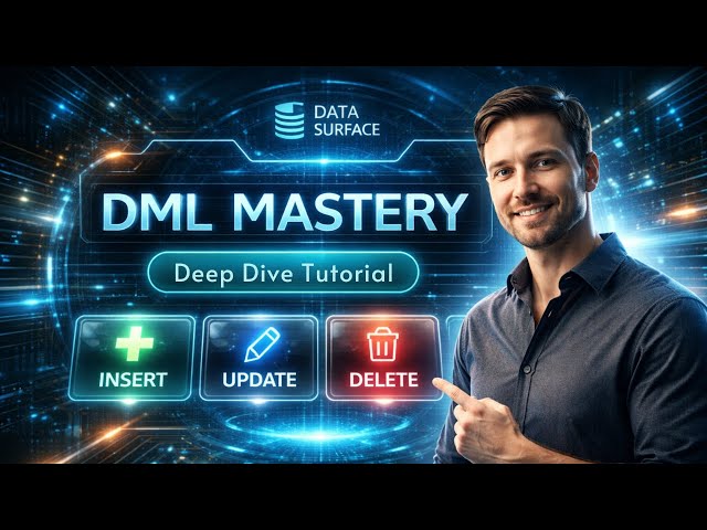 From DELETE to MERGE: Advanced SQL DML Operations Simplified