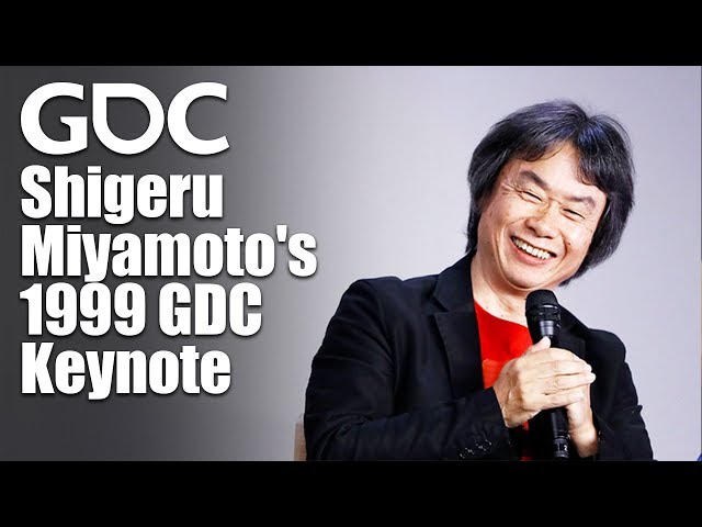 Shigeru Miyamoto's 1999 GDC Keynote