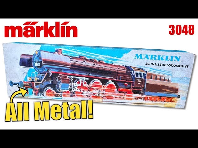 ALL METAL Vintage 1960's Marklin German Steam Locomotive 3-rail model train | Railway Reviews HO
