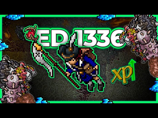 ED 1336 Hunt x4 Putrefactory 17kk/h Raw + 5.8kk Profit - Tibia Hunt [15.30]