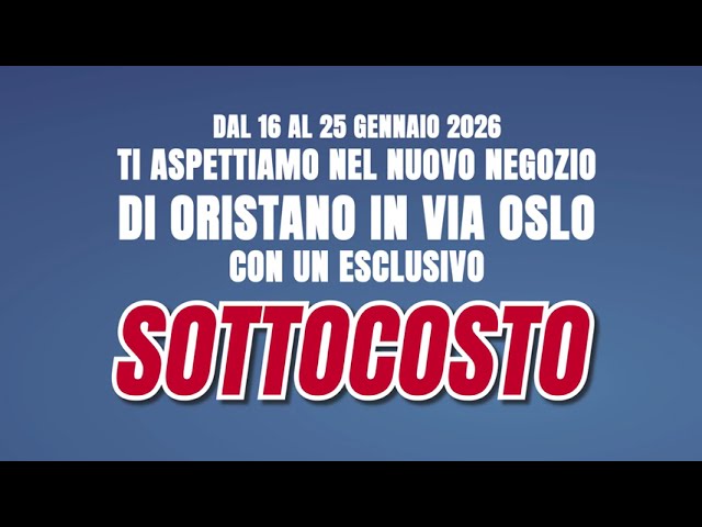 Nuovo Trony Oristano con un esclusivo SOTTOCOSTO!