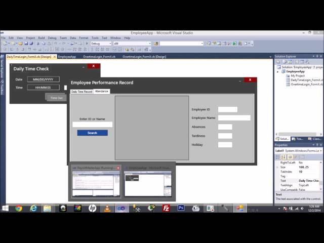 DBMS 2 - Payroll Management System Functionality
