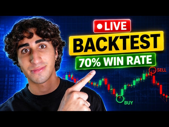 Backtesting My 70% Win Rate Strategy LIVE (Just Copy Me)
