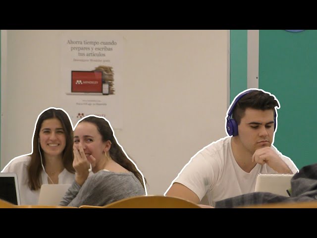 🔊Viendo TUTORIALES INCÓMODOS 😂 en la BIBLIOTECA [Cámara Oculta]