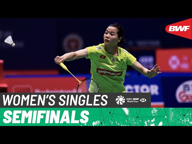 YONEX Taipei Open 2026 | Nguyen Thuy Linh (VIE) [6] vs Unnati Hooda (IND) [3] | SF