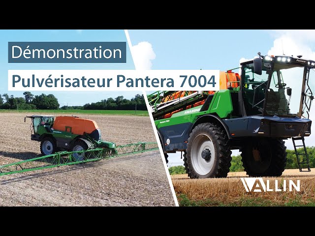 Démonstration du pulvérisateur automoteur Pantera 7004