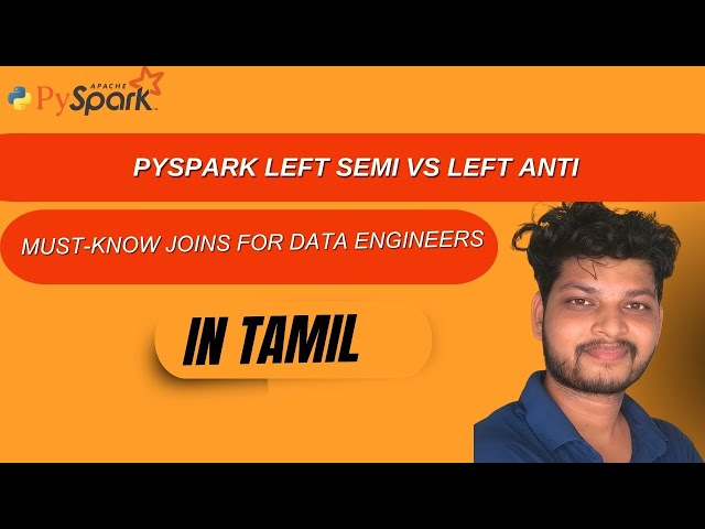 41. Left Semi Join vs Left Anti Join in PySpark | Must-Know for Data Engineers