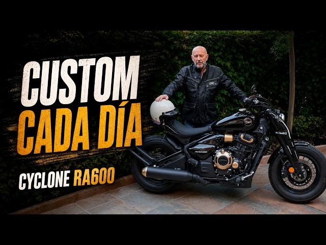 Prueba Cyclone RA600: la custom china para todos los días