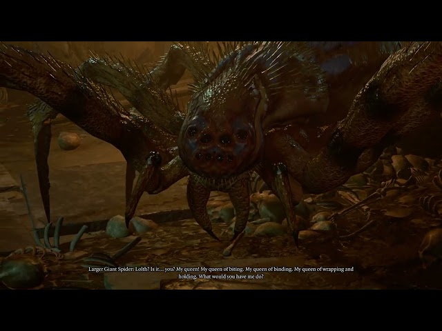 Baldur's Gate 3 - Impersonating Lolth the Spider-Queen
