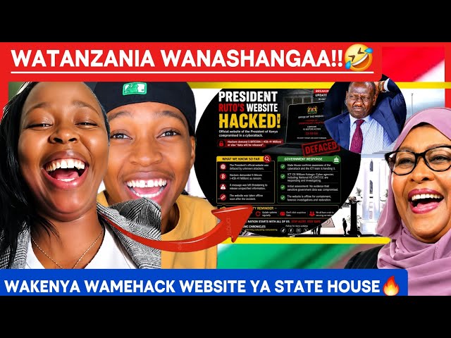 🔥💥SIHAMI KENYA🤣TANZANIA,UGANDA AND NIGERIA REACT AFTER KENYANS HACK PRESIDENT RUTO OFFICIAL WEBSITE
