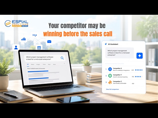 Your competitor may be winning before the sales call | AI search and GEO