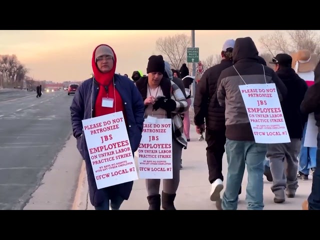 JBS workers launch first US meatpacking strike in 40 years