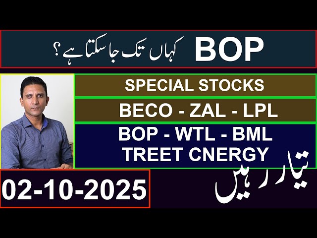 A & A+ CATEGORY & SPECIAL STOCKS | BOP EXPECTATIONS | WTL - BML - TREET - CNERGY - BECO - ZAL - LPL