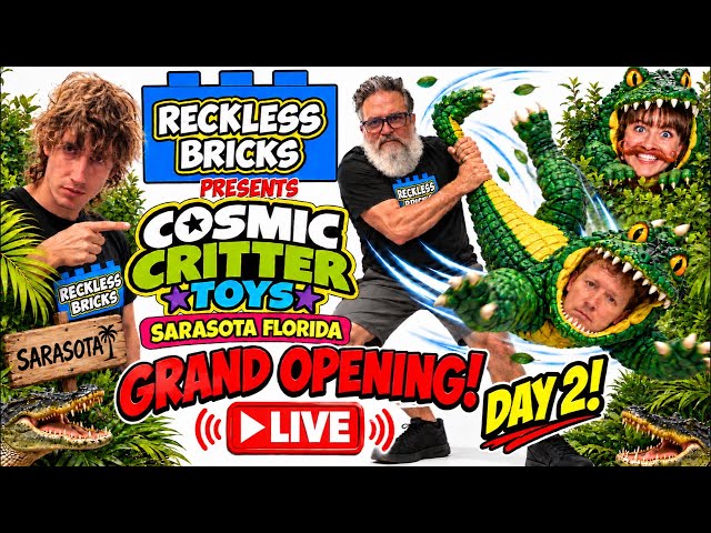 DAY 2 IS GETTING RECKLESS! 🔥 LIVE From Cosmic Critter Toys
