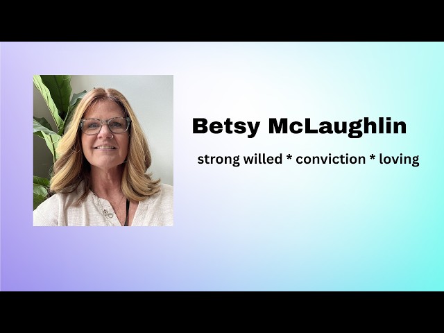 Let's Talk About It Tuesday - 6/23 - Love is Patient, Love is Kind Series - Betsy  McLaughlin