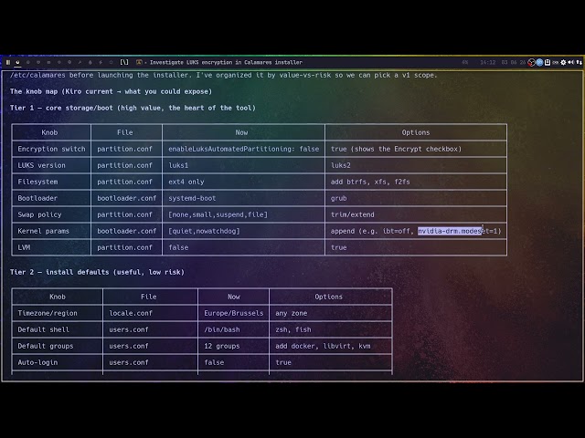 KIRO 052 : Building an app with Claude Code: a live Calamares Tweak Tool for Kiro