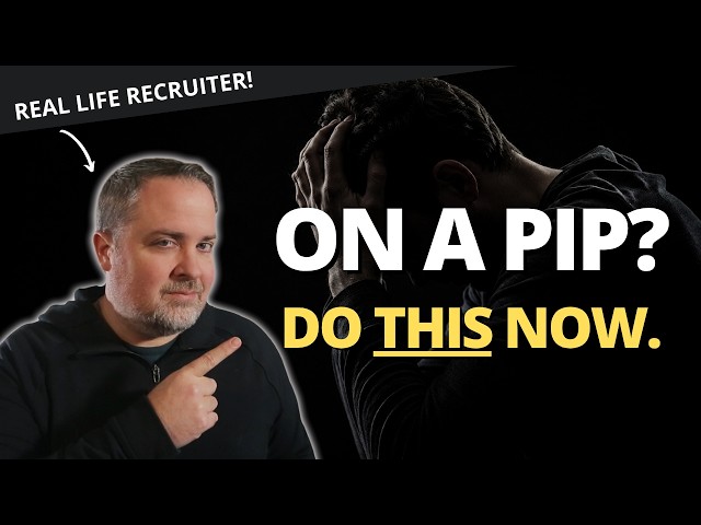 You're On A PIP. Here's Exactly What To Do In The Next 48 Hours.