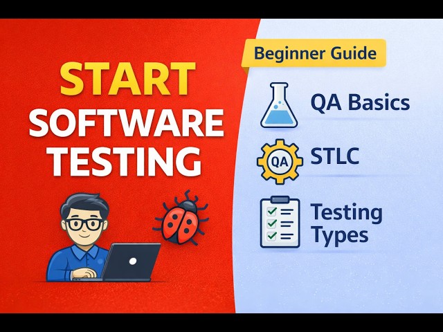 Software Testing Basics for Beginners | QA, STLC, Functional vs Non-Functional Testing Explained