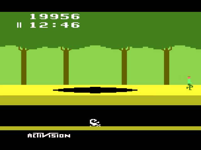 Atari 2600 Game: Pitfall (1982 Activision)